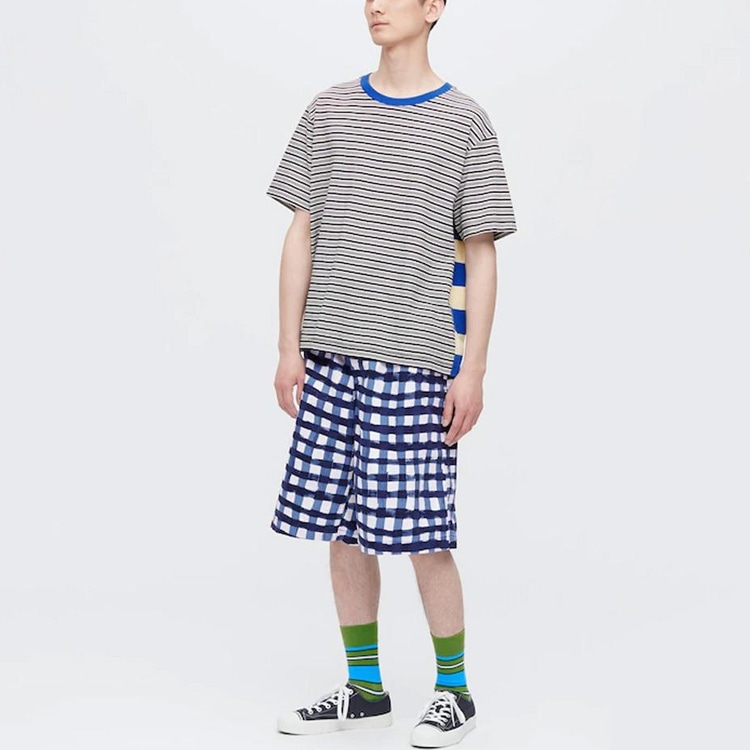 UNIQLO x MARNI Striped Crewneck Tee