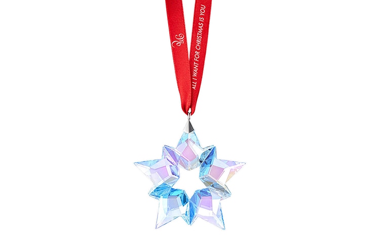Swarovski/施华洛世奇 Swarovski Snowflake Pendant Blue