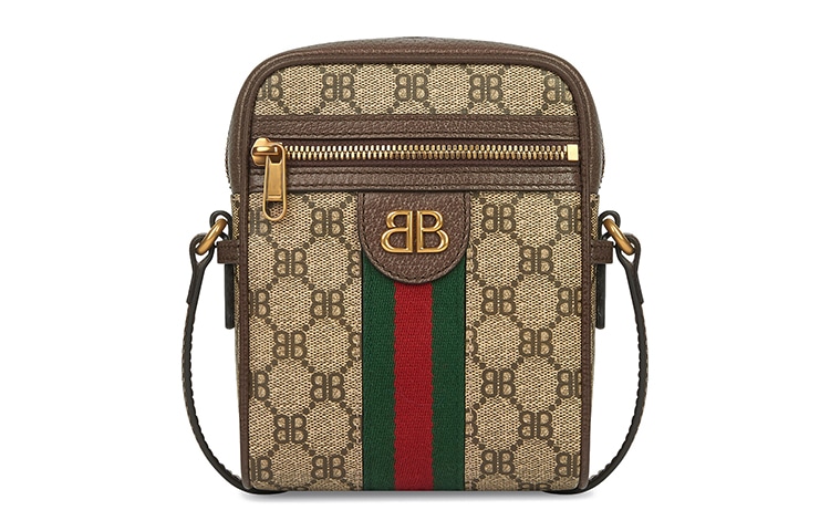Balenciaga x Gucci Camera Bag Beige