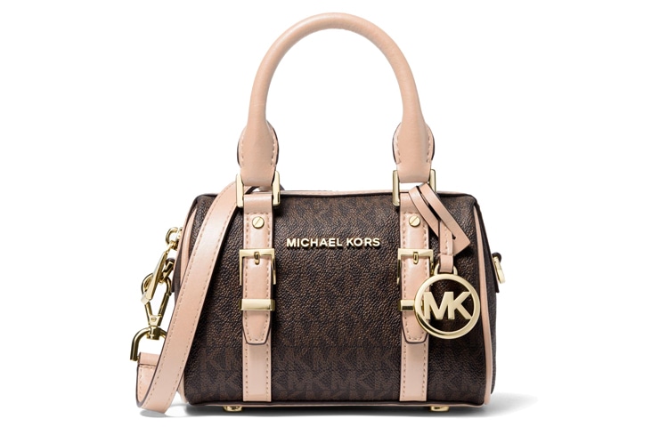 MICHAEL KORS 迈克高仕 Michael Kors Bedford Boston Bag Brown Pink