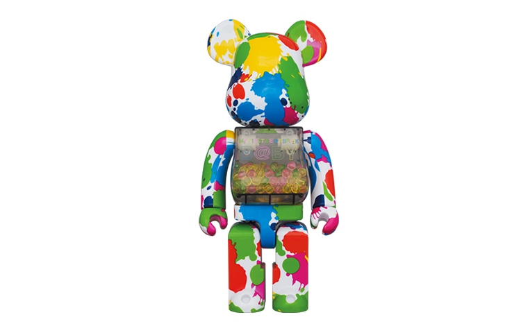 BE@RBRICK BERBRICK 400 MY FIRST BBY COLOR SPLASH Ver. 28cm