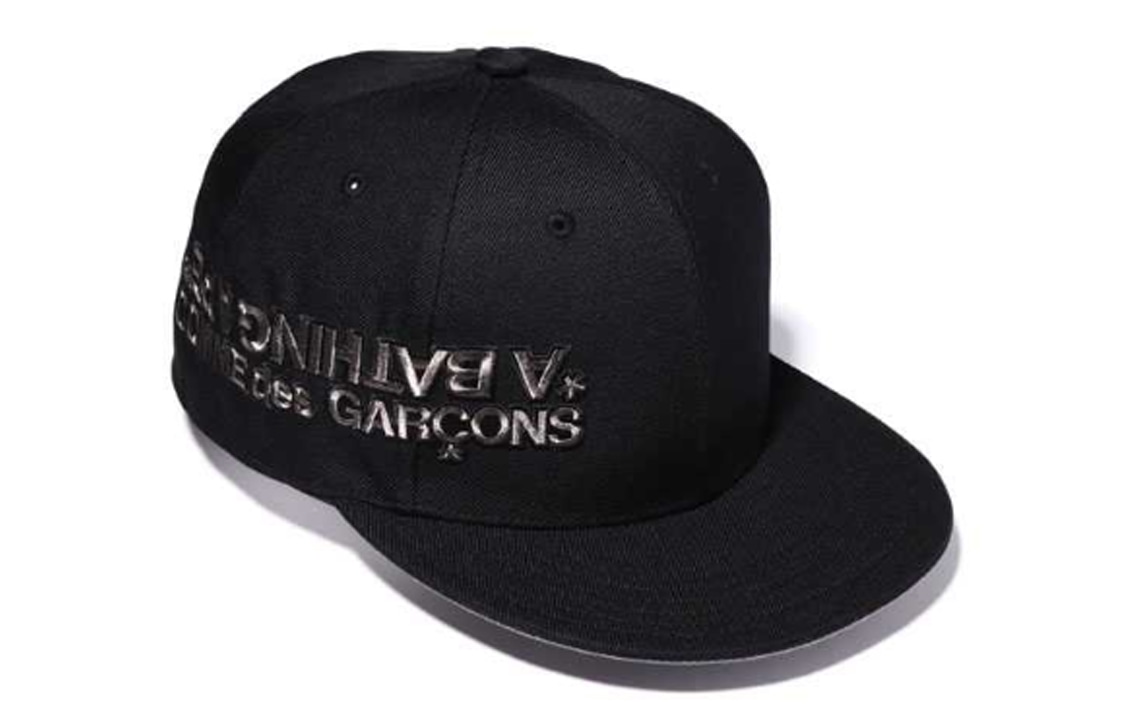 A BATHING APE Baseball Cap Black