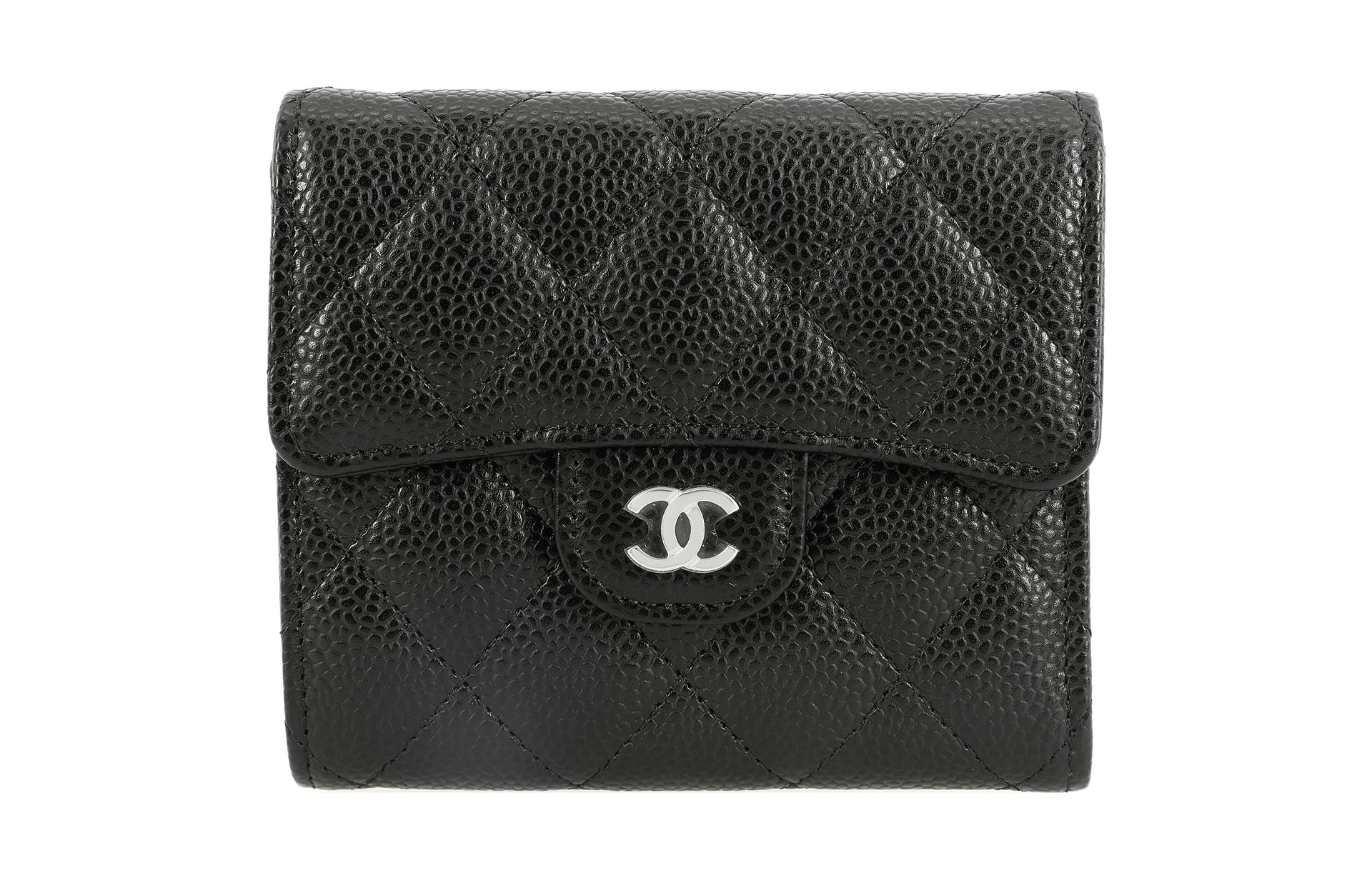 Chanel Classic Flap Card Holder Black