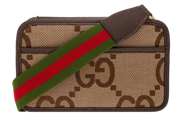 GUCCI/古驰 Gucci Mini Canvas Shoulder Bag