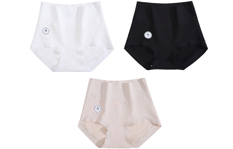 ONE MORE Basic Lace High Waist Briefs 3-Pack