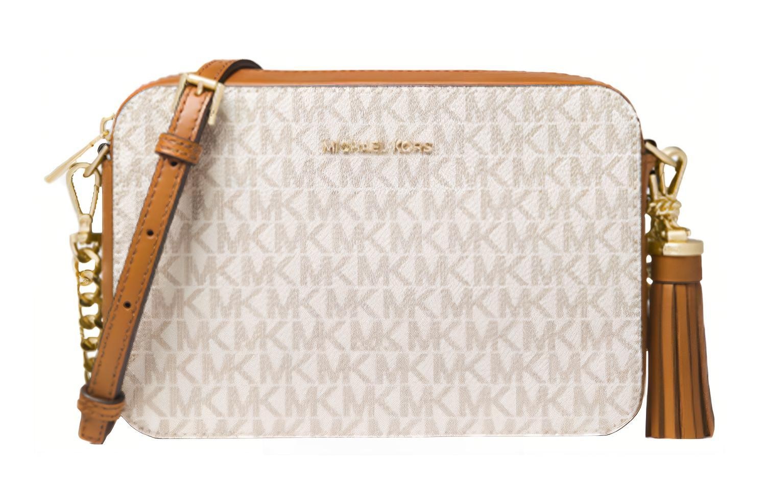 MICHAEL KORS 迈克高仕 Michael Kors Jet Set Camera Bag Vanilla Brown