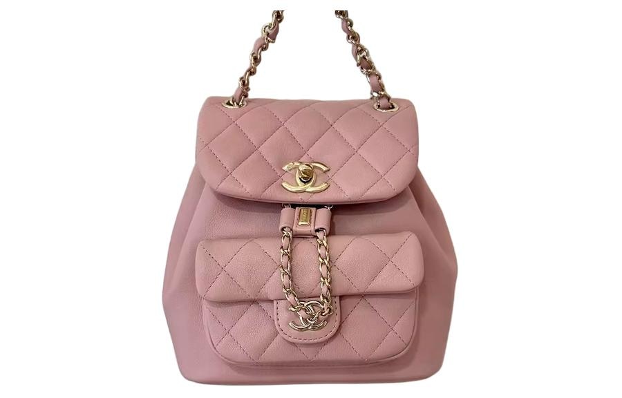 CHANEL Duma 24p Backpack Pink