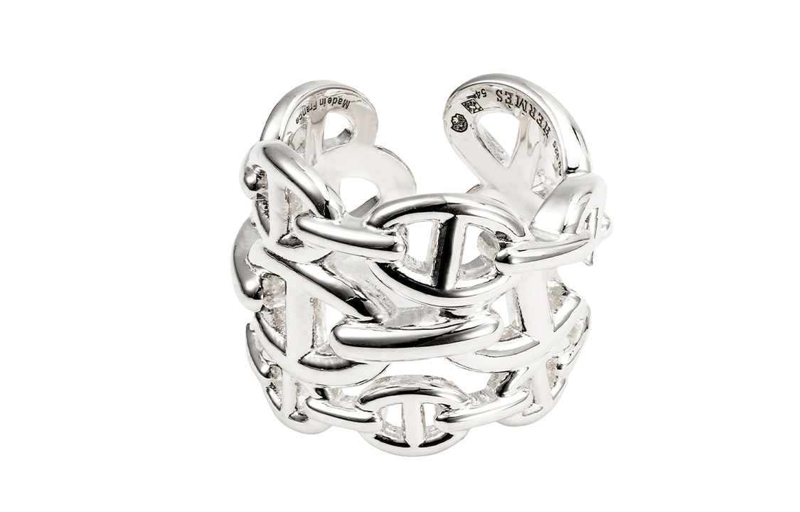 HERMES/爱马仕 Hermes 925 Silver Ring