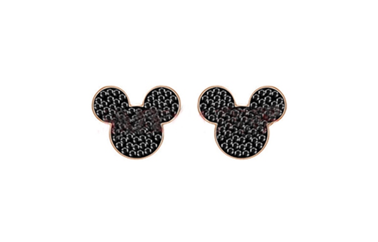 Swarovski/施华洛世奇 Swarovski Mickey Earrings Black