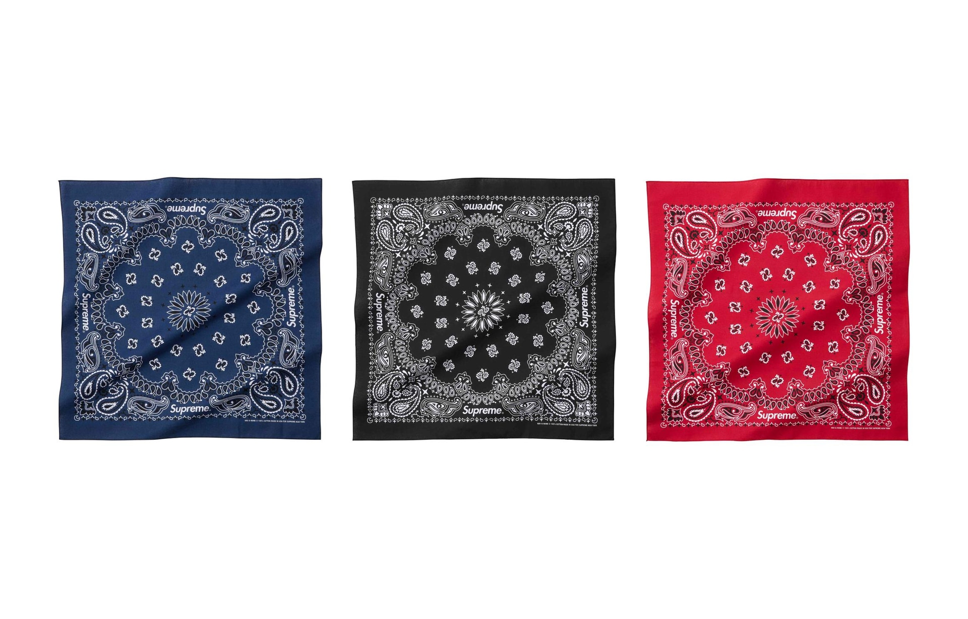Supreme HAV-A-HANK Bandanas
