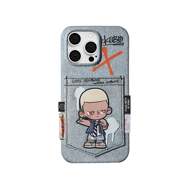 泡泡玛特 POP MART POP MART KUBO JEANS iPhone Case