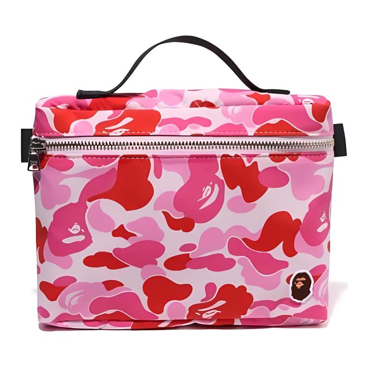 A BATHING APE ABC CAMO Nylon Pouch