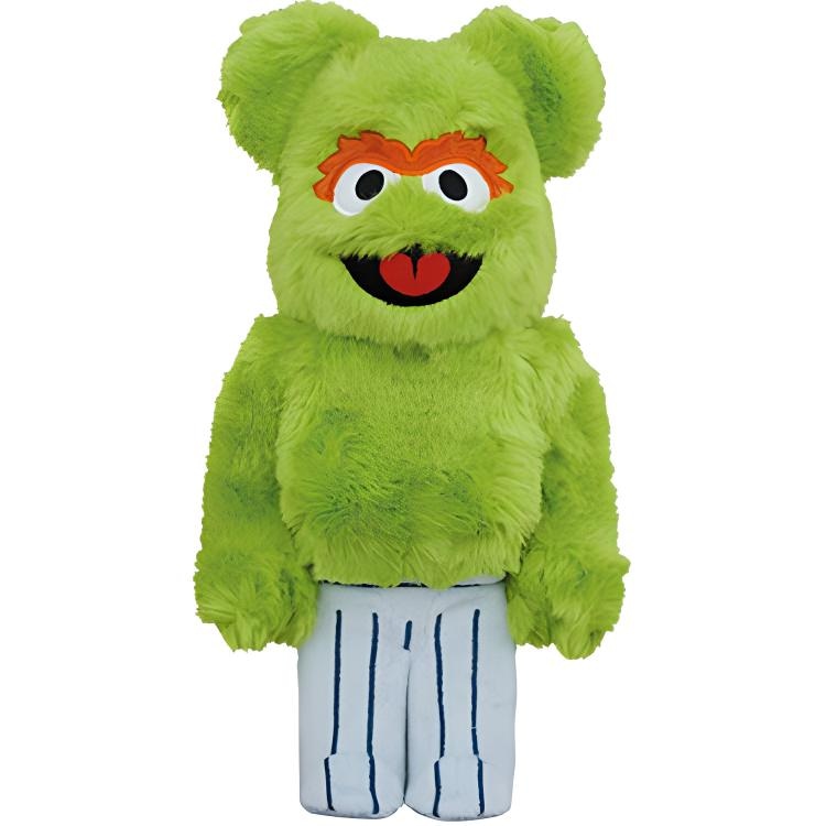 BE@RBRICK BERBRICK x SESAME STREET 400 OSCAR THE GROUCH Costume Ver. 28cm