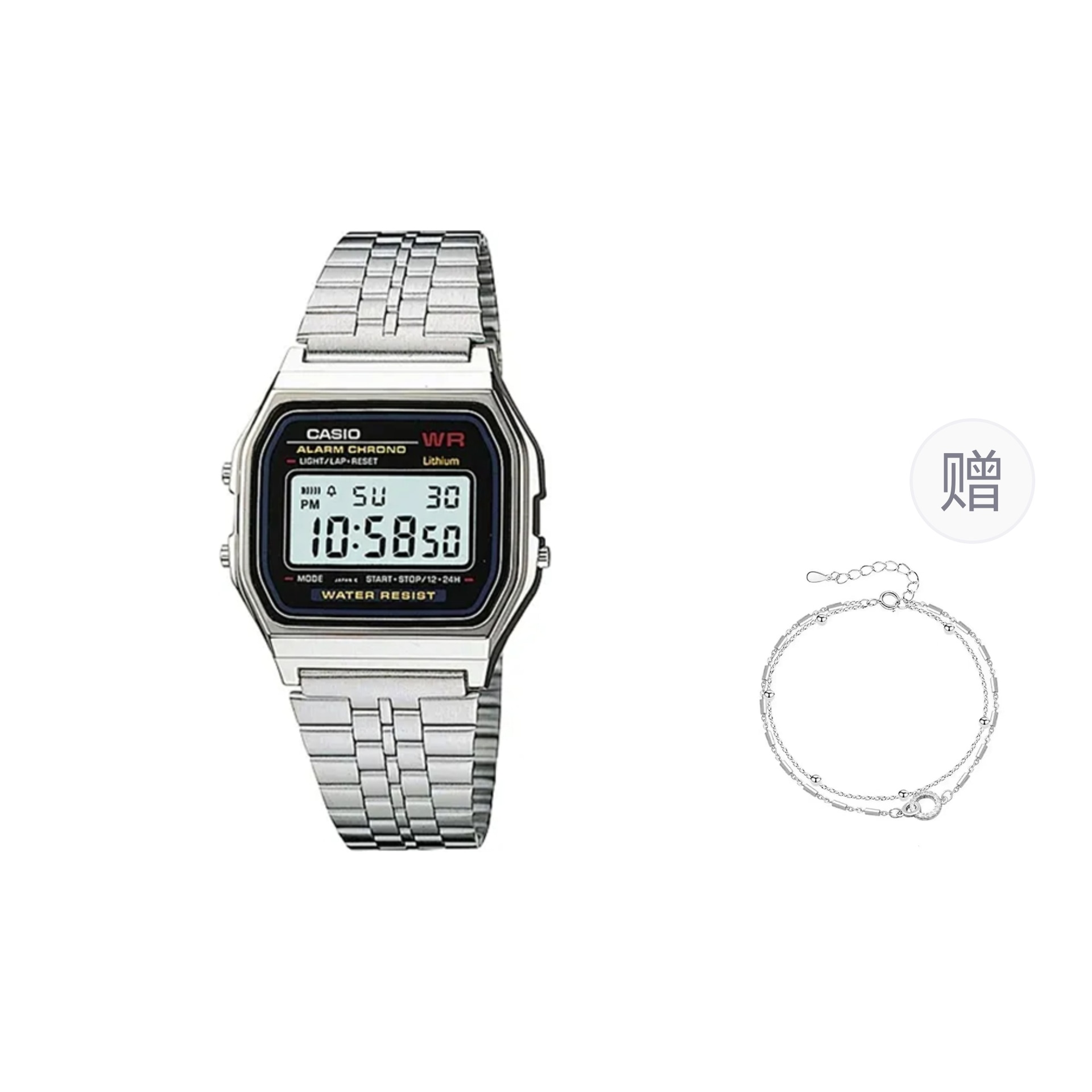 Casio Retro Classic Grey Dial