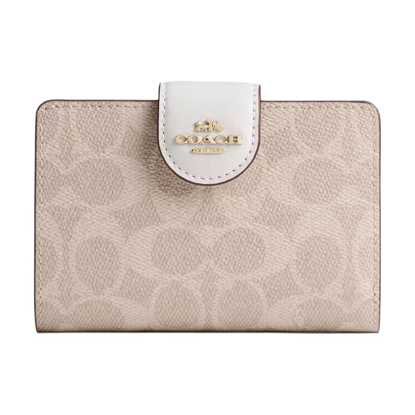 COACH Corner Zip Signature