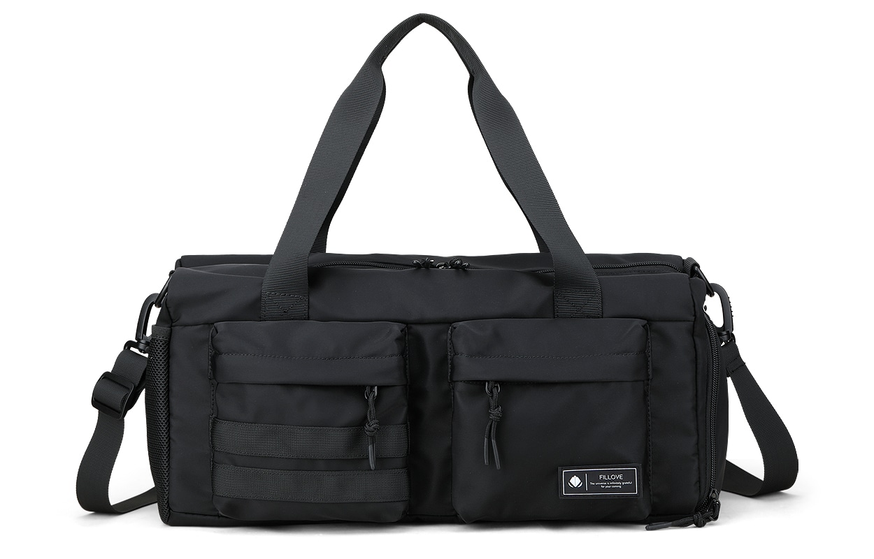 Fillove Travel Gym Bag Black
