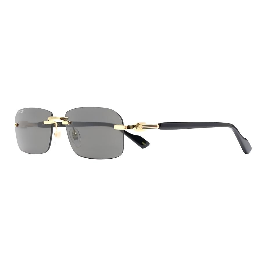 GUCCI/古驰 Gucci Rectangular Sunglasses Black