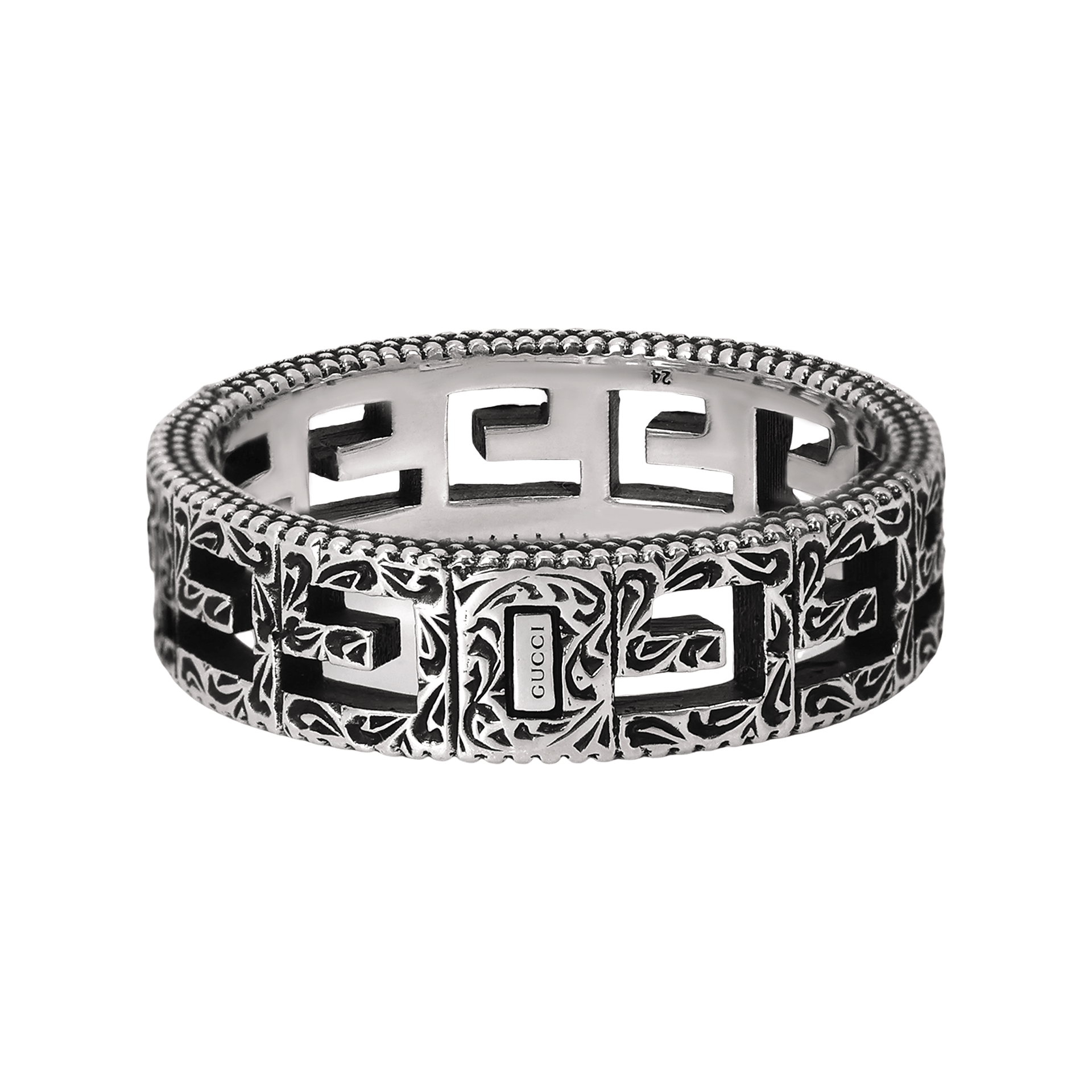 GUCCI/古驰 Gucci Silver Ring