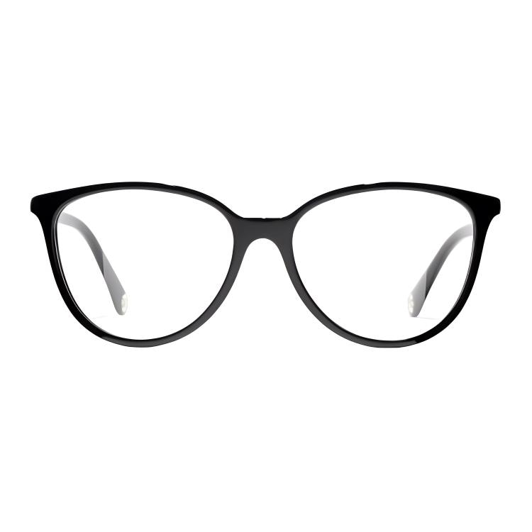CHANEL Butterfly Acetate Optical Frame Black