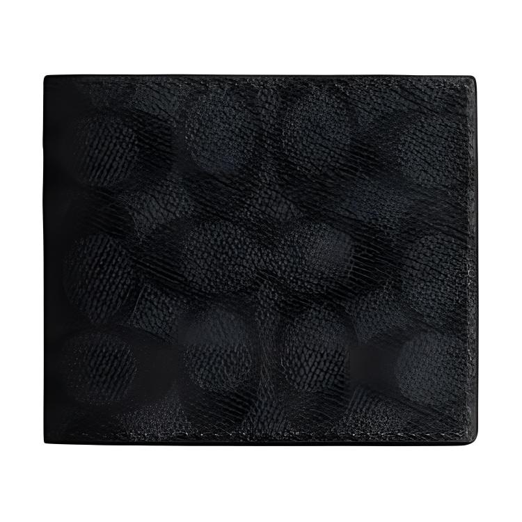 COACH ID Billfold Black