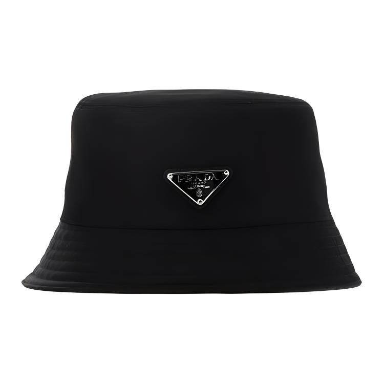 Prada Black Lee Nylon Bucket Hat