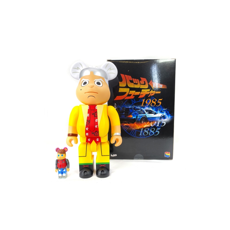 BE@RBRICK Back to The Future 100%+400%