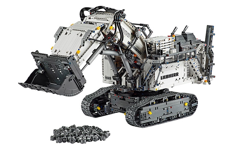 LEGO/乐高 LEGO Technic Powered UP Liebherr R 9800 Excavator 42100