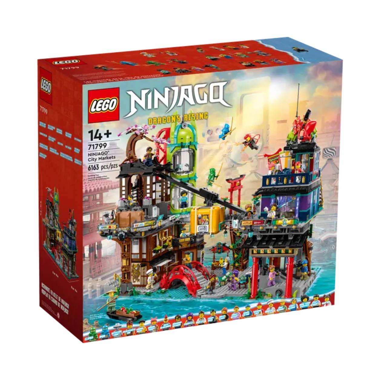 LEGO/乐高 LEGO Ninjago City Markets 71799