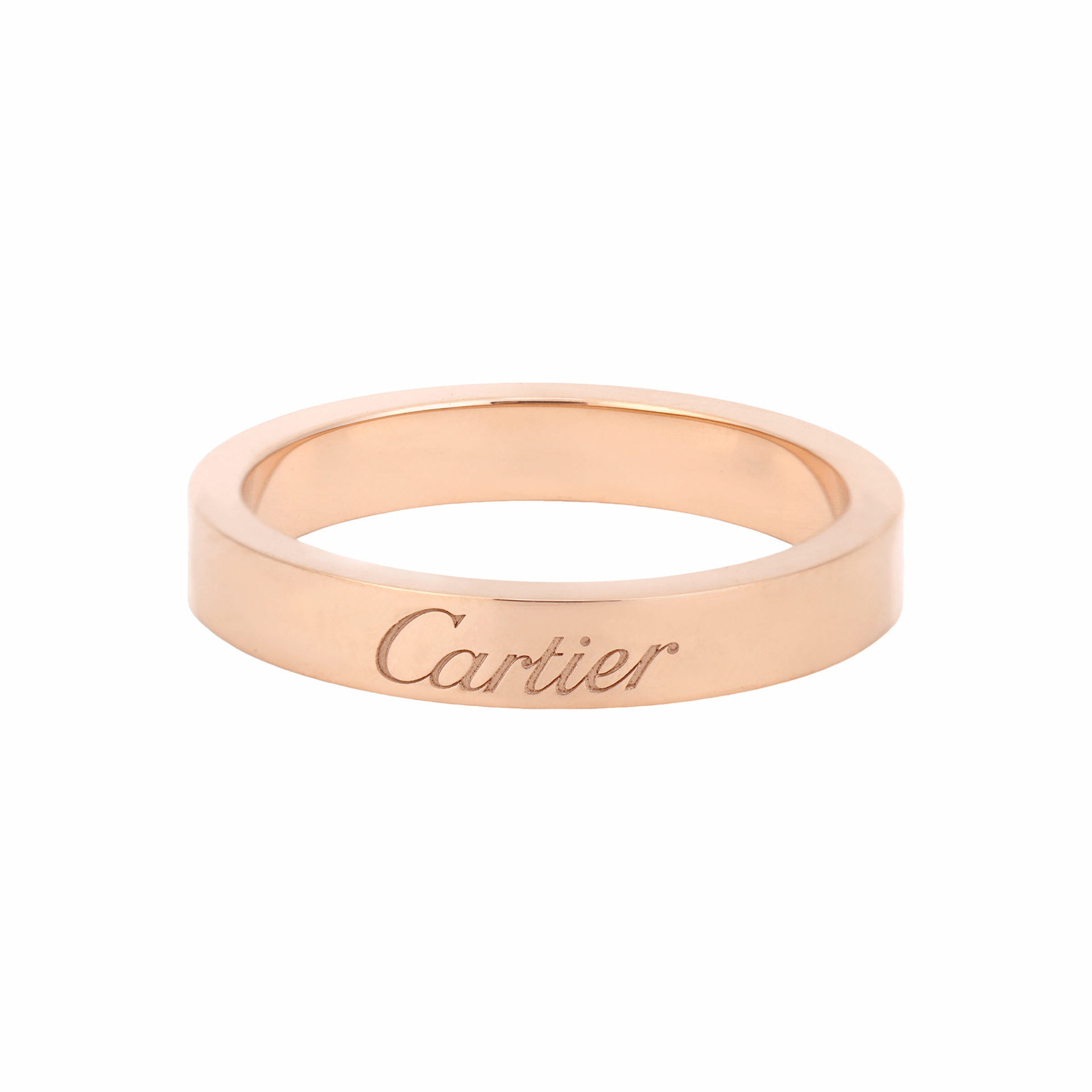 CARTIER/卡地亚 Cartier C de Cartier Rose Gold Ring