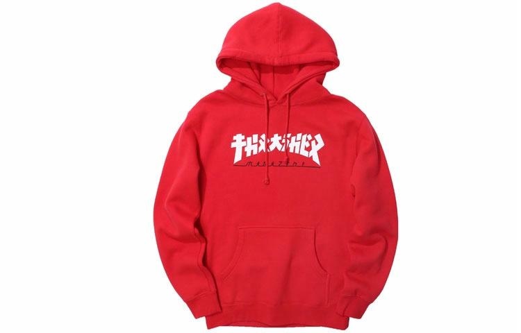 Thrasher Godzilla Hoodie Red