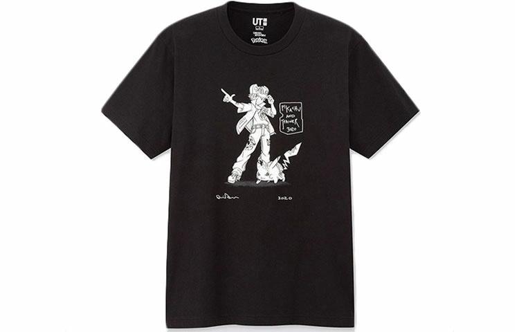 UNIQLO/优衣库 UNIQLO x Pokémon Black Tee