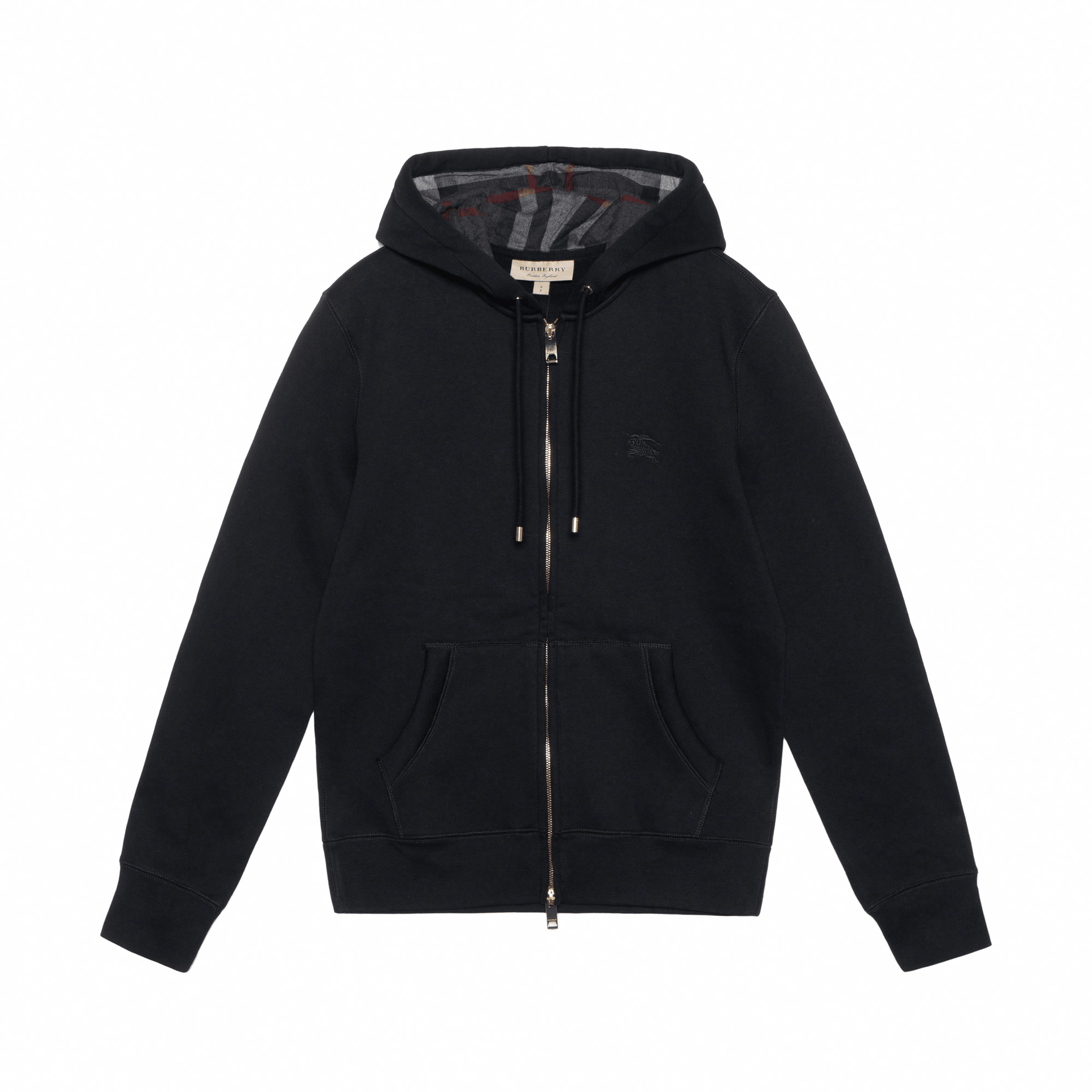 Burberry Logo Zip Hoodie