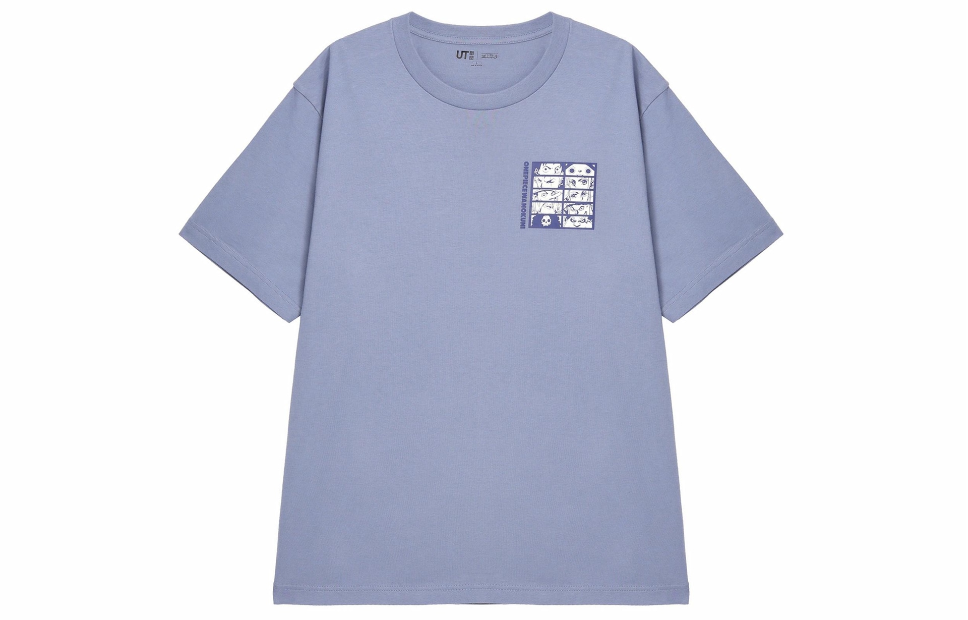 UNIQLO/优衣库 UNIQLO Cartoon Print T-Shirt Sky Blue
