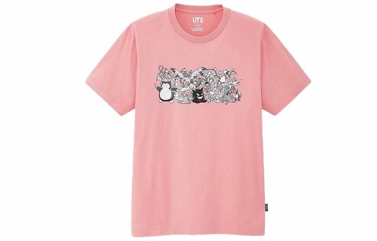 UNIQLO/优衣库 UNIQLO Pokémon Print T-Shirt Pink