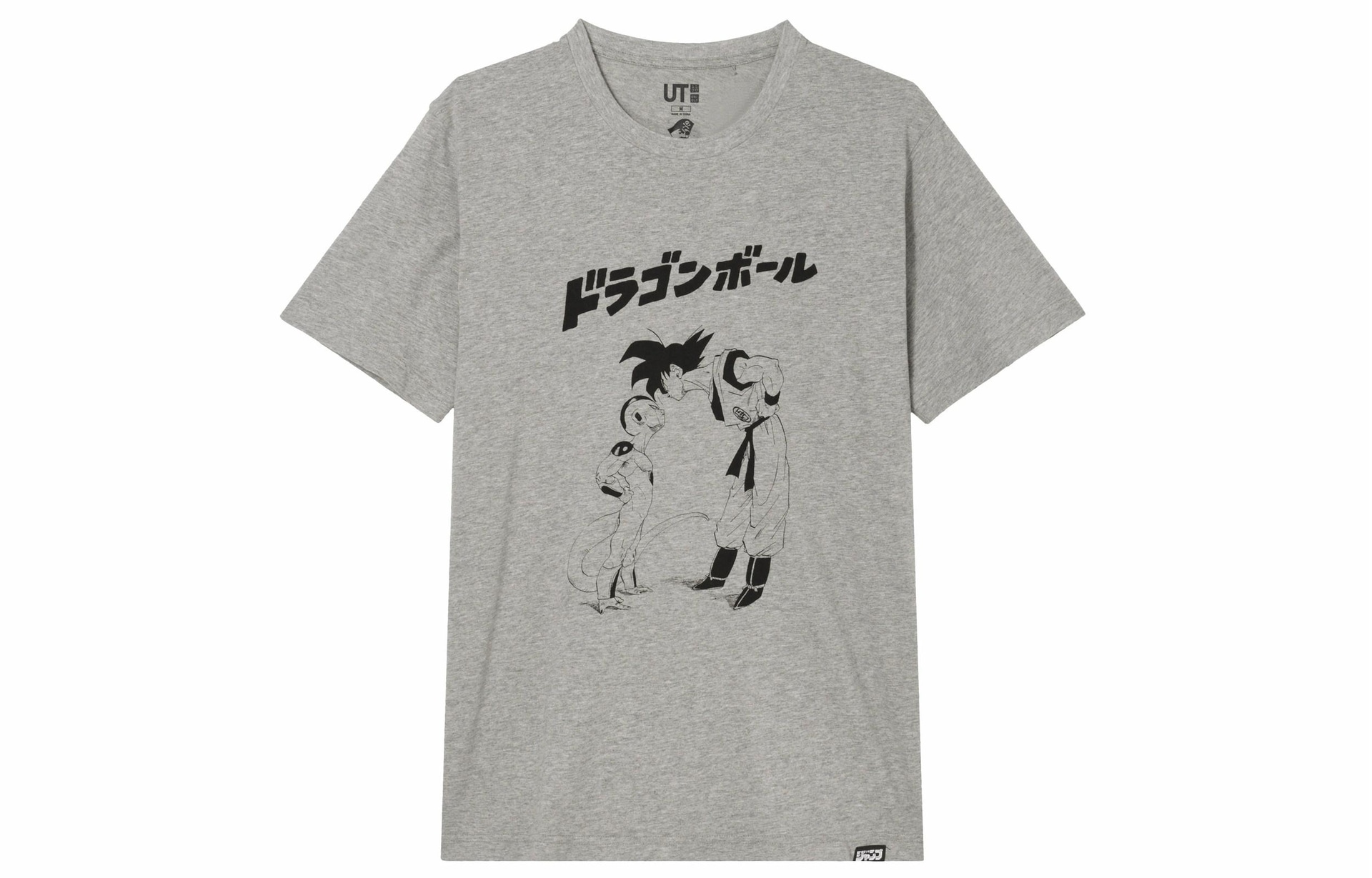 UNIQLO/优衣库 UNIQLO Dragon Ball Print T-Shirt Light Grey