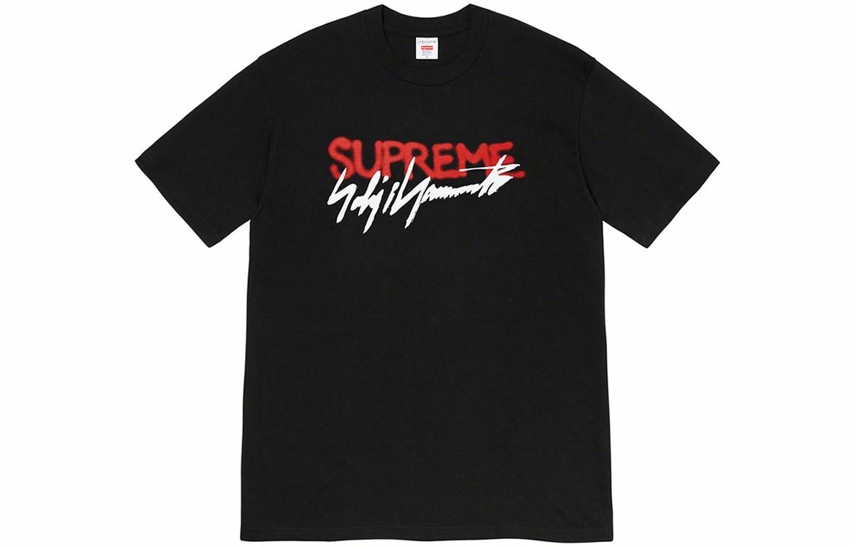 Supreme x Yohji Yamamoto Signature Logo T-Shirt