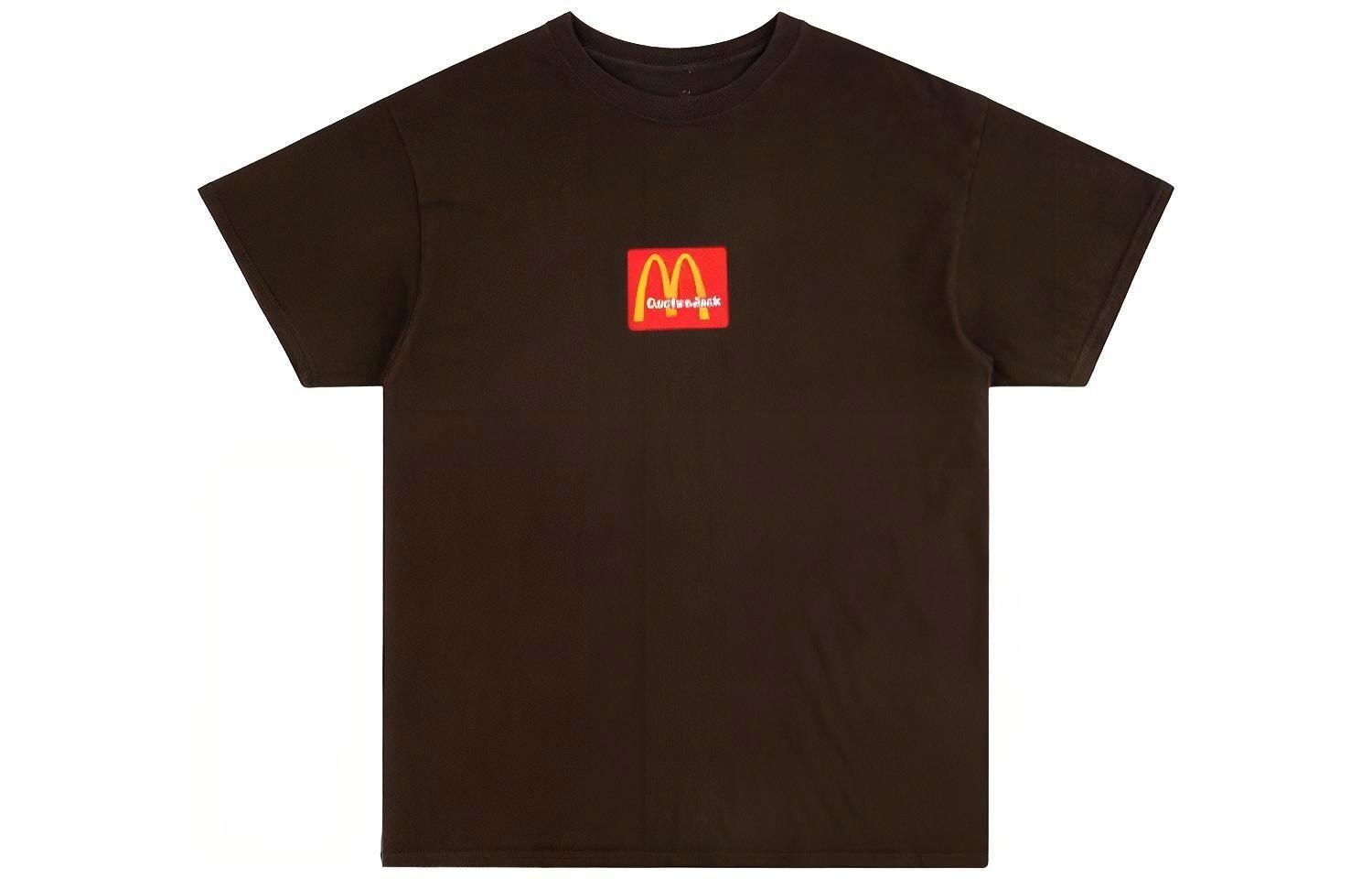 Travis Scott x McDonald Cactus Jack Brown Tee