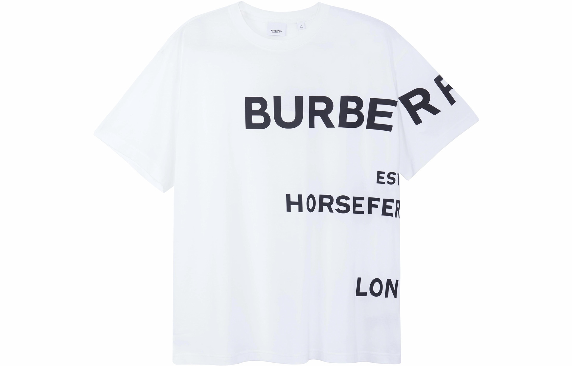 Burberry Horseferry Oversize T-Shirt White