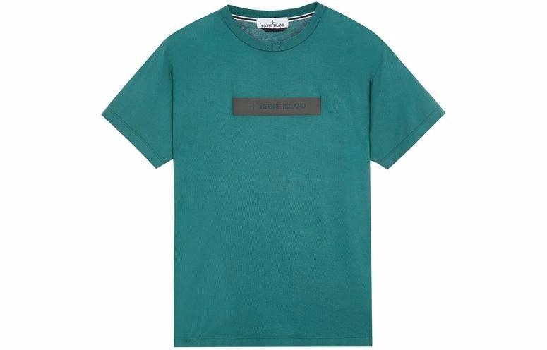 Stone Island SS23 Green Logo T-Shirt