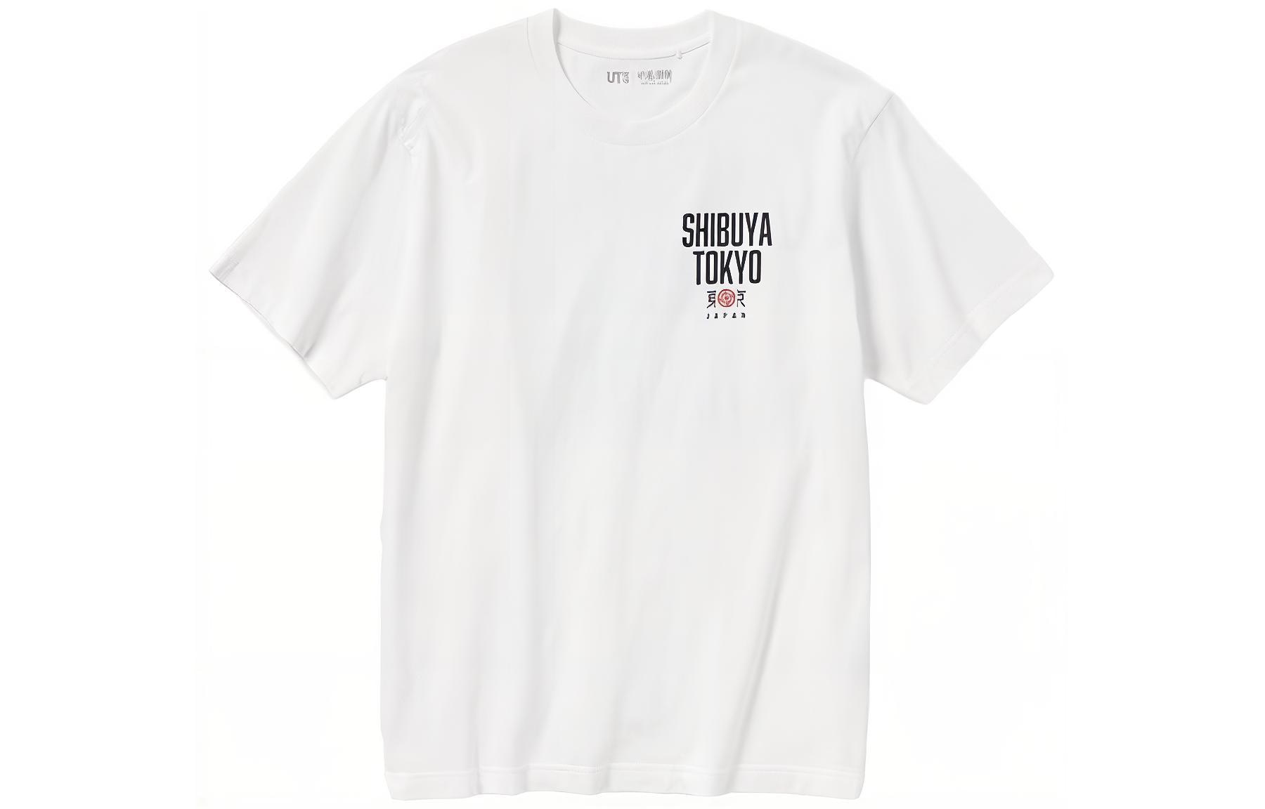 UNIQLO/优衣库 UNIQLO x Jujutsu Kaisen Crew Neck T-Shirt White