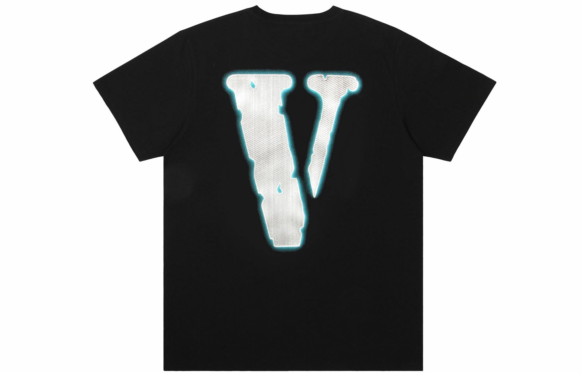 VLONE Holographic ECG Logo T-Shirt