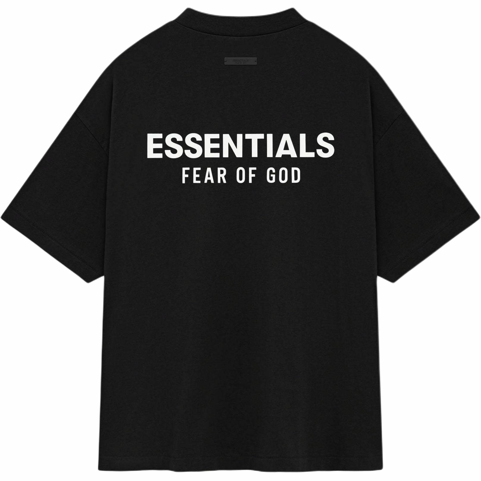 Fear of God Essentials FW24 Holiday Core T-Shirt Meteorite Black
