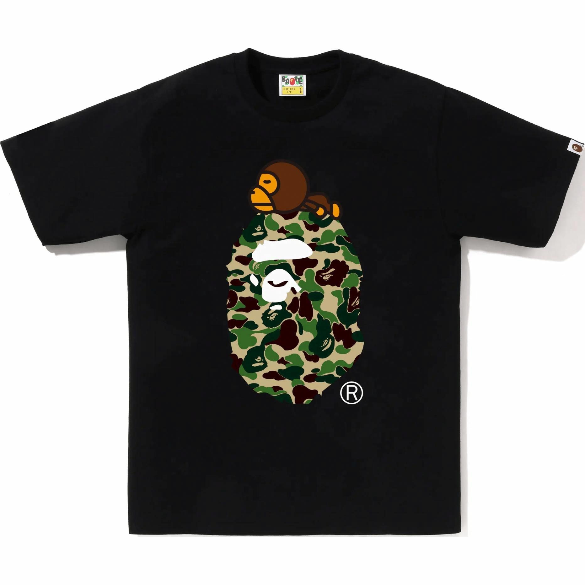 A BATHING APE BAPE ABC CAMO T-Shirt