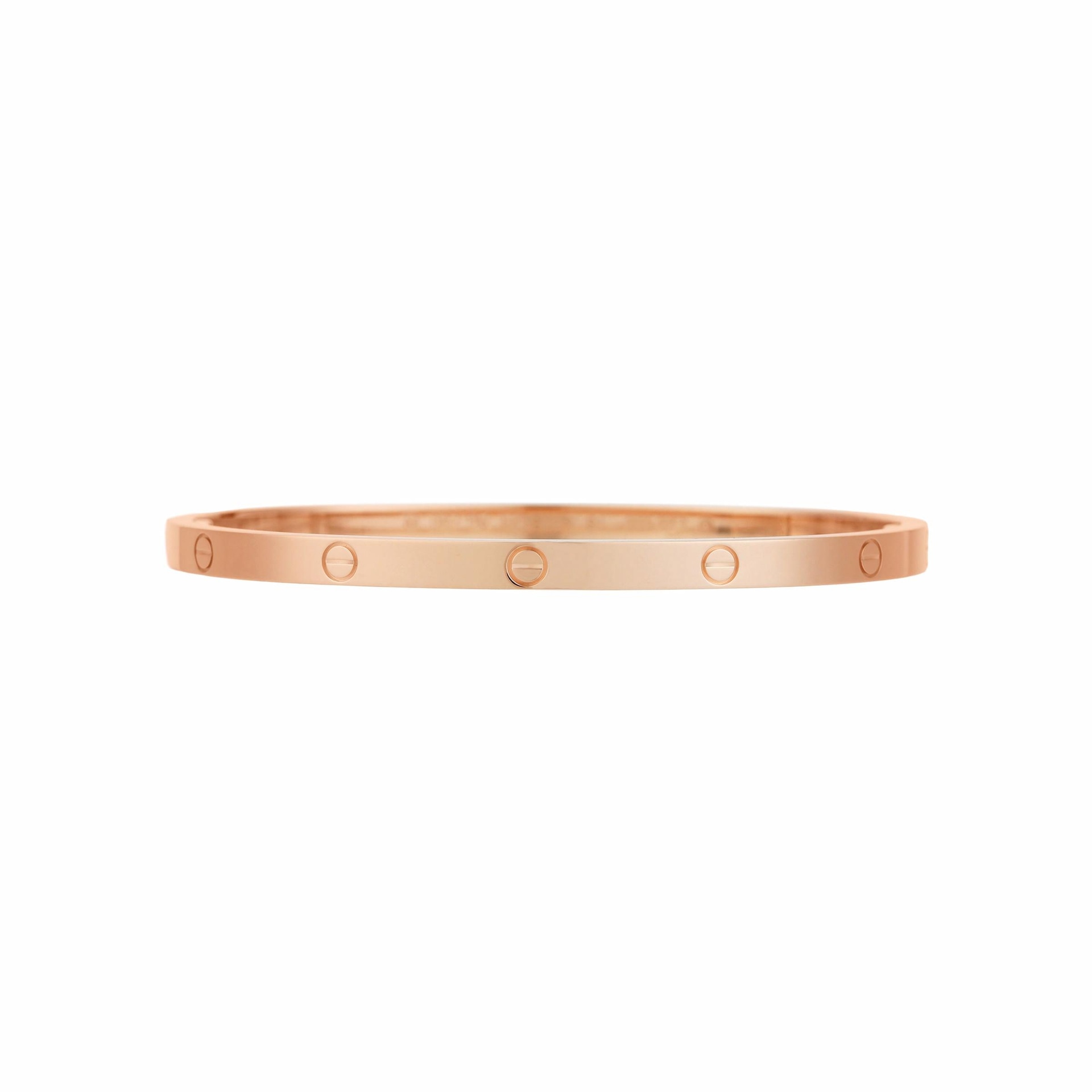 CARTIER/卡地亚 Cartier Love Bracelet 18K Rose Gold