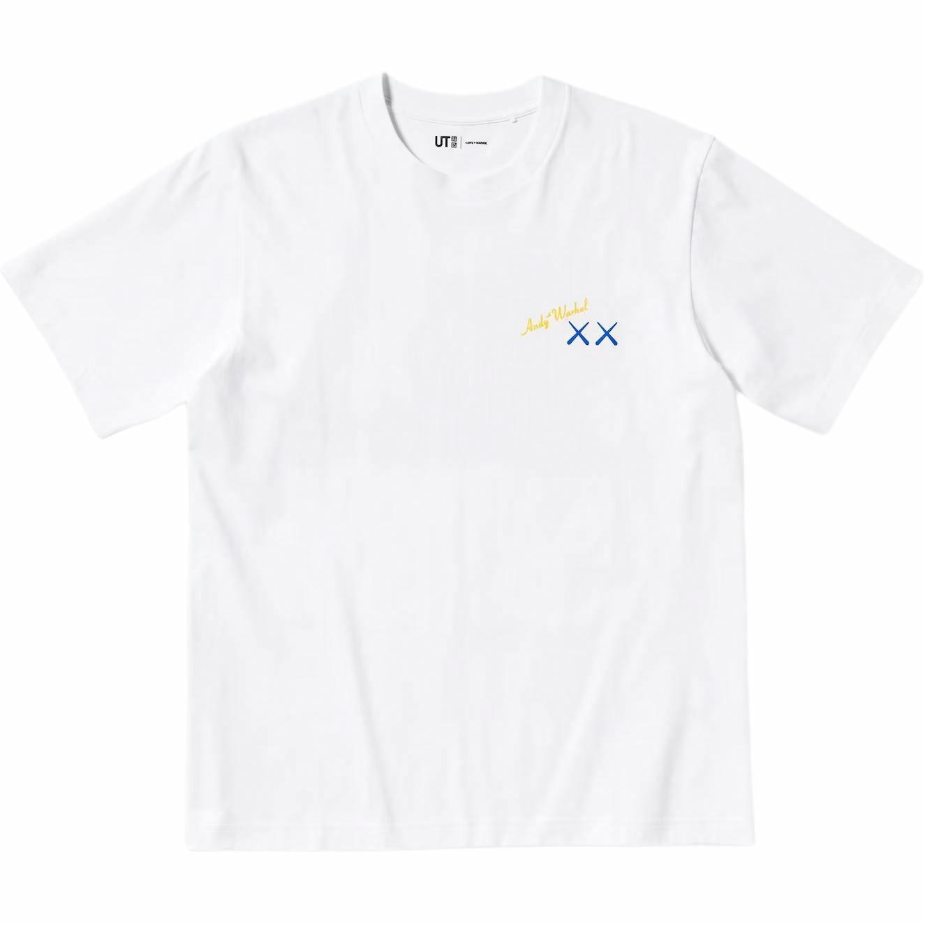 UNIQLO/优衣库 UNIQLO x KAWS x Andy Warhol FW24 T-Shirt White