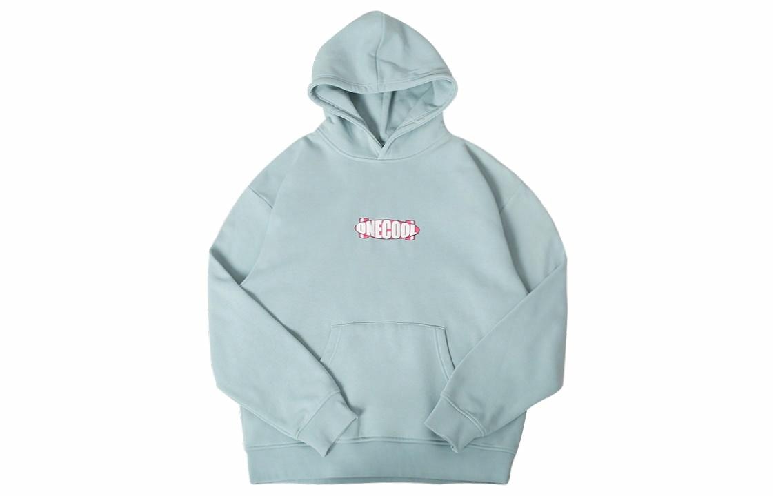 顽刻ollieskate Ollieskate Logo Hoodie Ice Blue
