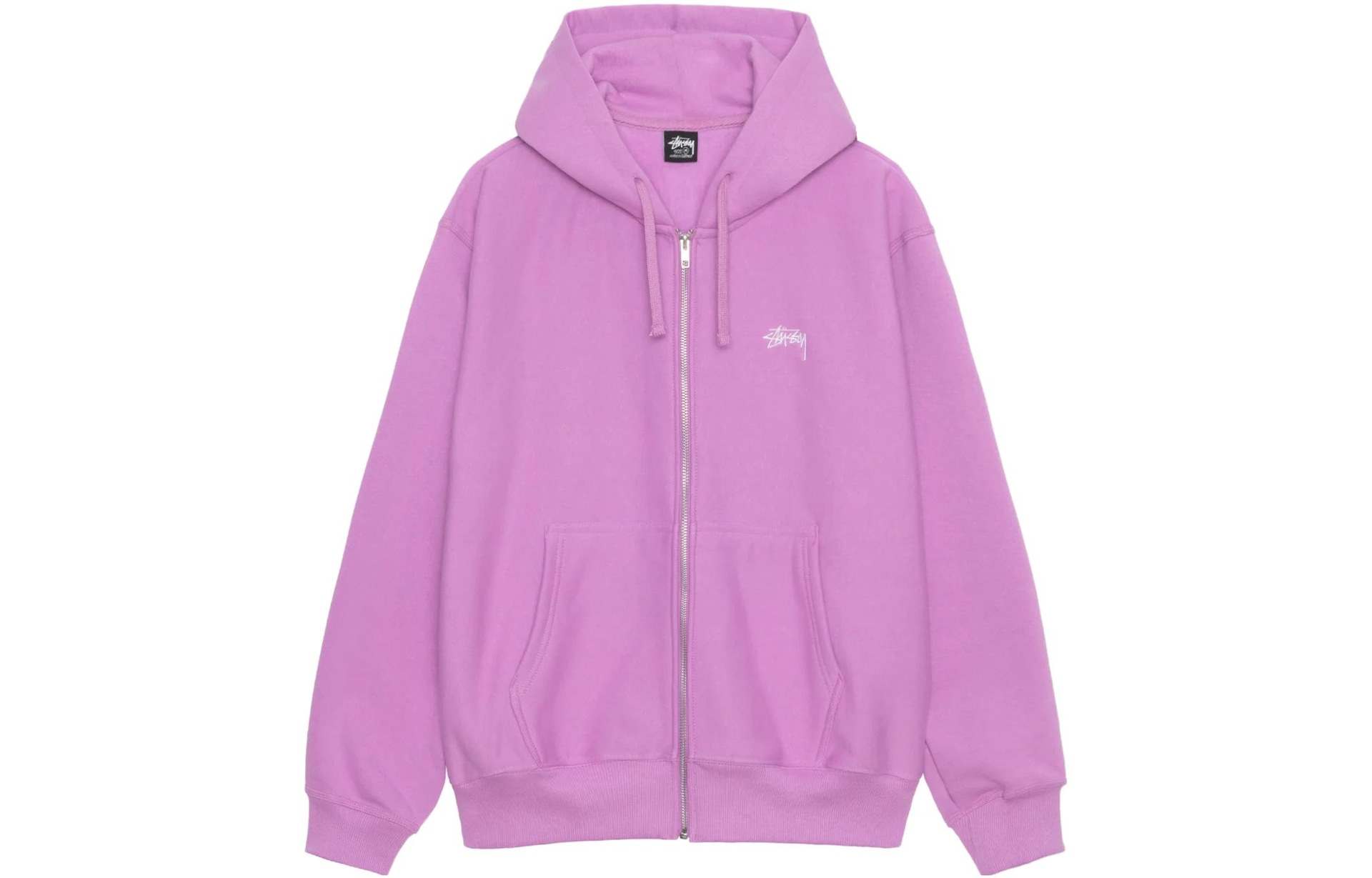 Stussy Stock Logo Zip Hoodie