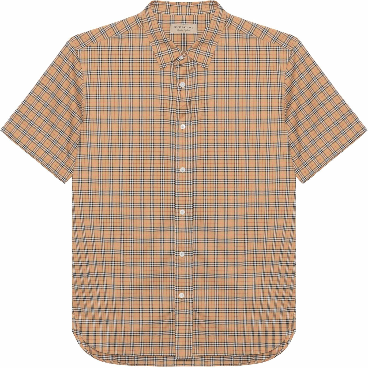 Burberry SS21 Check Short Sleeve Shirt