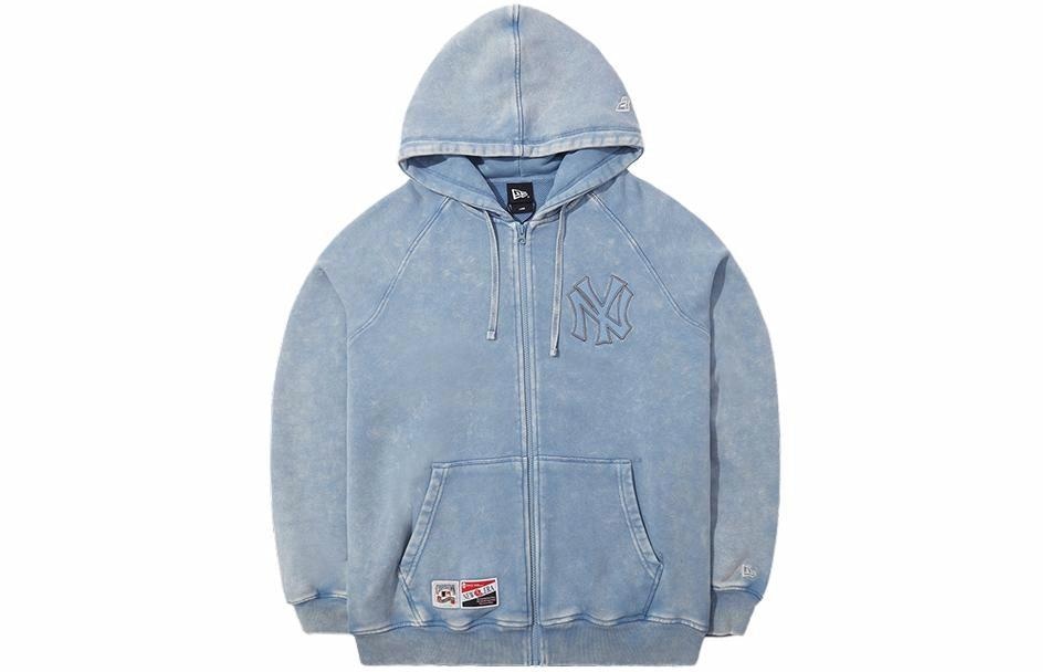 New Era x MLB Yankees Logo Hoodie Denim Blue