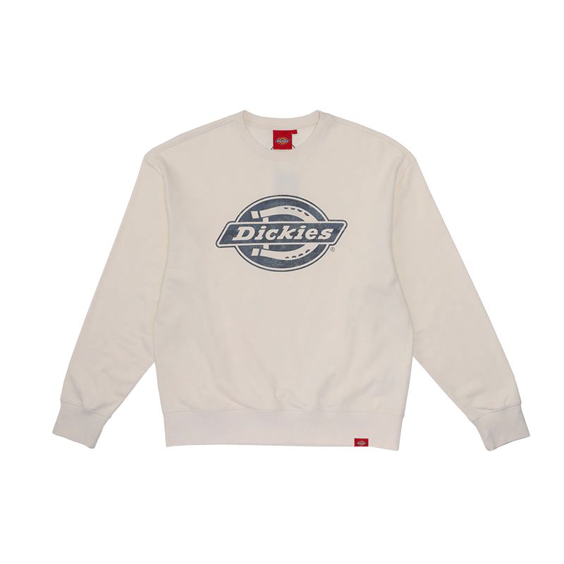 Dickies Classic Logo Crewneck Sweatshirt Cream